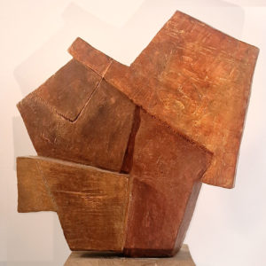 Emmanuelle Siary, Structure 3 (2022 - H49 x L40 x P20 - Terre cuite)
